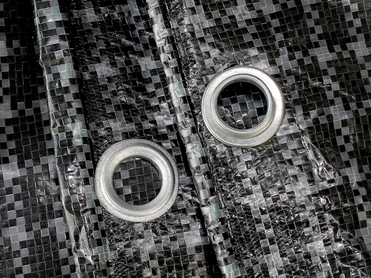 Leno Reinforced Woven Transparent Black White Grid Film Waterproof Cover anti-aging pe tarpaulin Greenhouse Film For Mushroom Farming