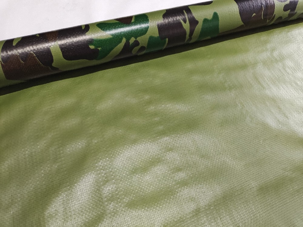 Durable Poly Tarp Polyethylene Waterproof Pe Camouflage Tarpaulin Roll 180gsm With UV Resistant