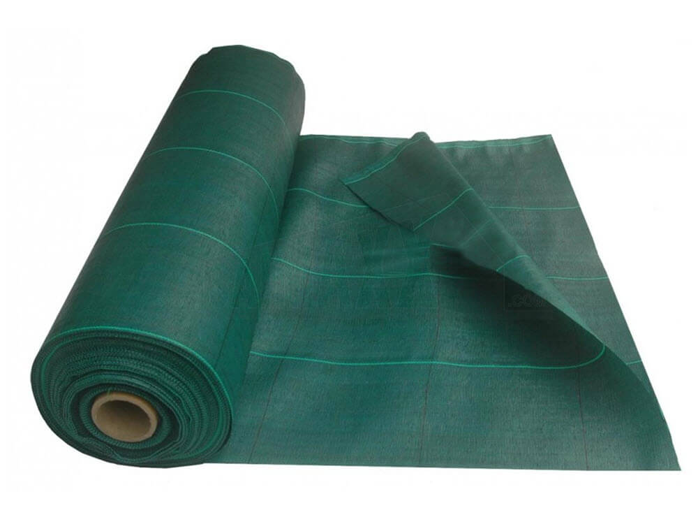 Agricultural ground cover landscape fabric PE weed mat uv garden weeding barrier anti uv rolls black brown green colors