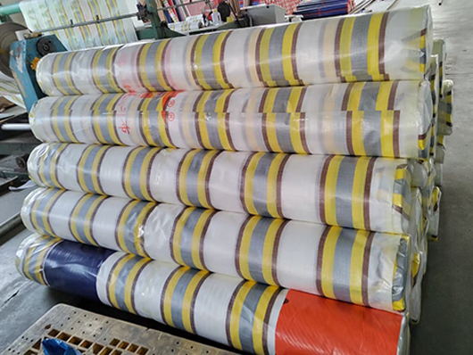 Super Heavy Duty Waterproof Tarpaulin Cover Stripe 160GSM Tarp Rolls