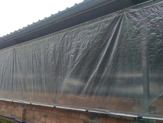 Polyweave Woven Greenhouse Plastic Film 9 mil 10 mil 11 mil 12 mil Polyethylene Sheeting UV Poultry Curtain Cover