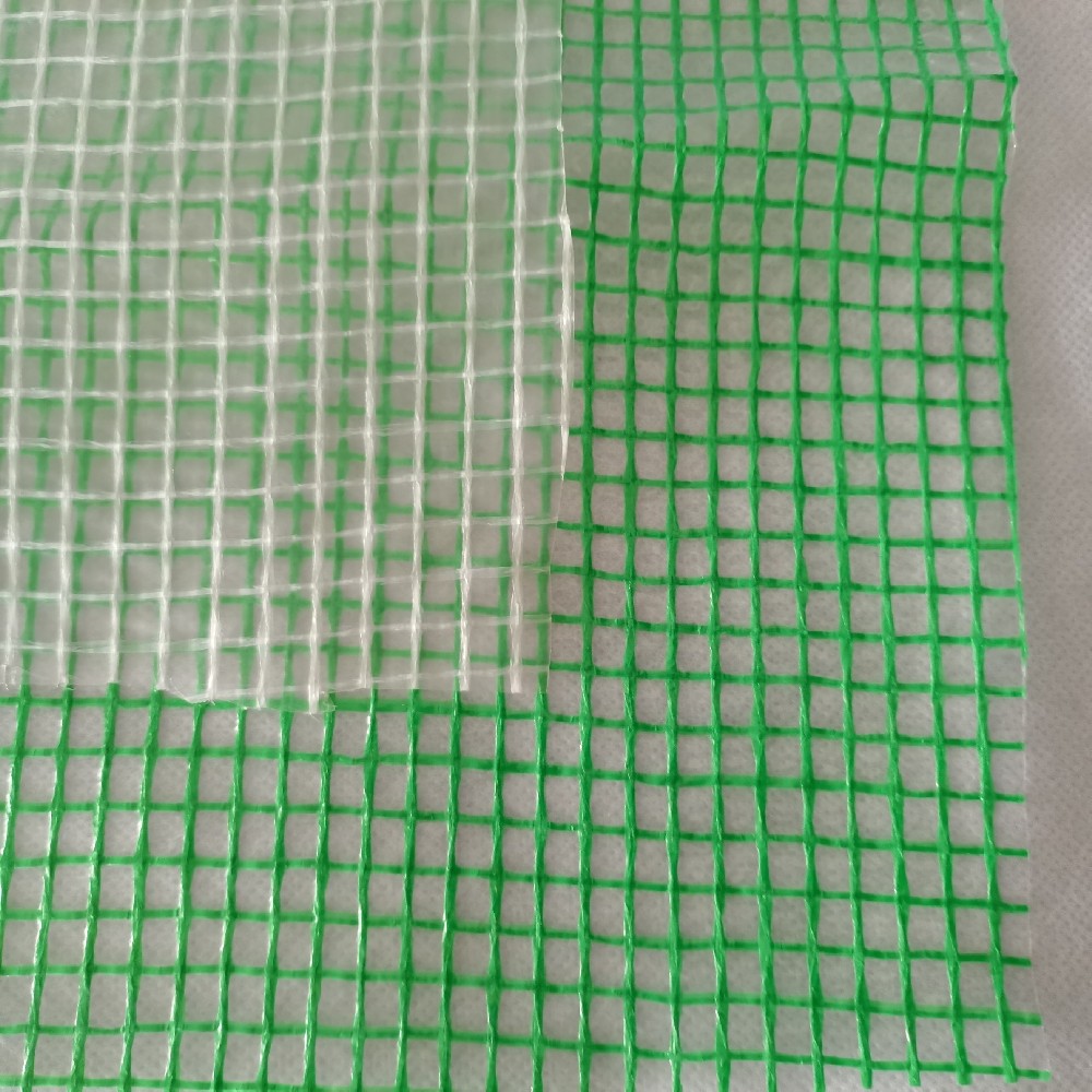 Flowers plants green transparent anti uv woven leno pe film for garden greenhouses