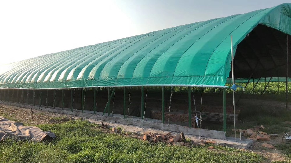 Wholesale Agricultural farming tarpaulin plastic waterproof tarps for greenhouse tent anti-UV 130gsm