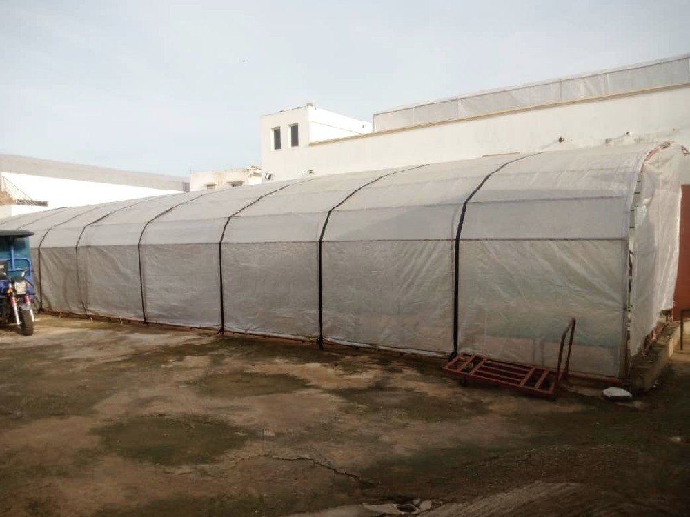Senegal woven greenhouse film project feedback